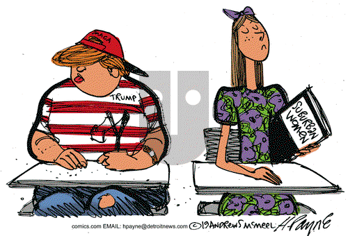 Henry Payne on Thursday November 7, 2019 Comic Strip
