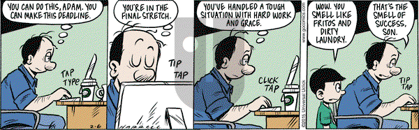 Adam@Home on Friday February 6, 2015 Comic Strip