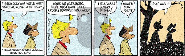 Arlo and Janis on Wednesday November 11, 2009 Comic Strip