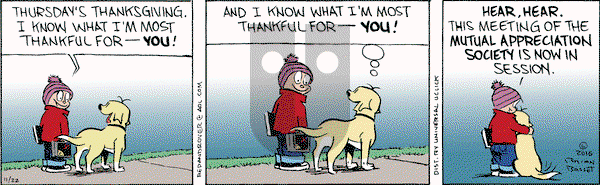 Red and Rover - Tuesday November 22, 2016 Comic Strip