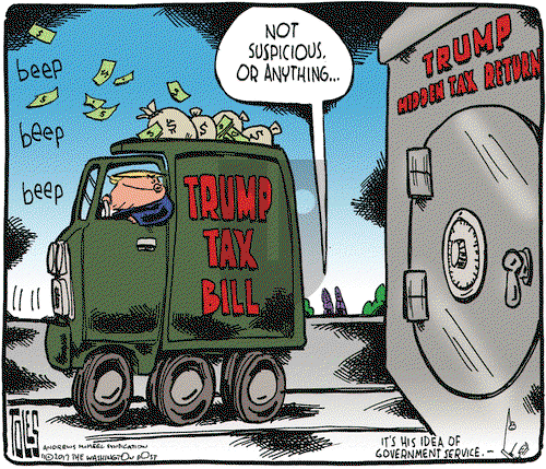 Tom Toles on Monday November 13, 2017 Comic Strip