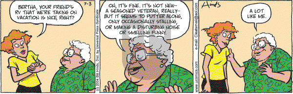 Cleats - Saturday July 3, 2004 Comic Strip