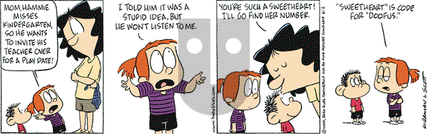 Baby Blues on Wednesday June 2, 2004 Comic Strip