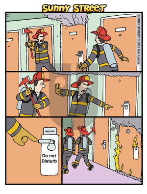 Sunny Street on Thursday January 28, 2016 Comic Strip