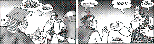 Alley Oop on Wednesday May 3, 2006 Comic Strip