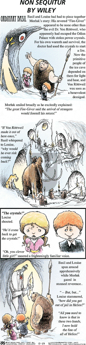 Non Sequitur on Sunday December 23, 2007 Comic Strip