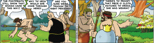 Alley Oop on Saturday February 15, 2014 Comic Strip