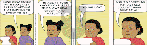 Nancy on Friday August 28, 2020 Comic Strip
