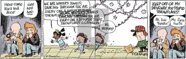 Cul de Sac on Tuesday December 24, 2019 Comic Strip