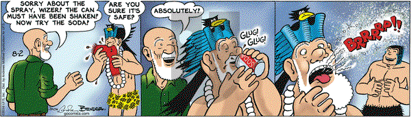 Alley Oop on Thursday August 2, 2018 Comic Strip