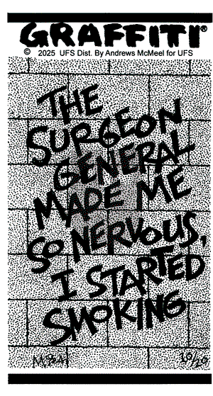 Graffiti - Monday October 20, 2025 Comic Strip