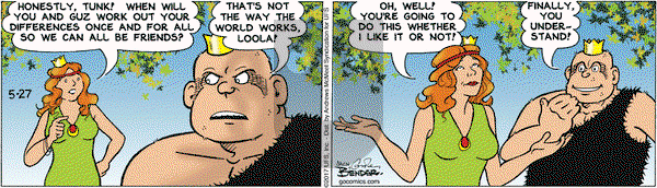 Alley Oop on Saturday May 27, 2017 Comic Strip