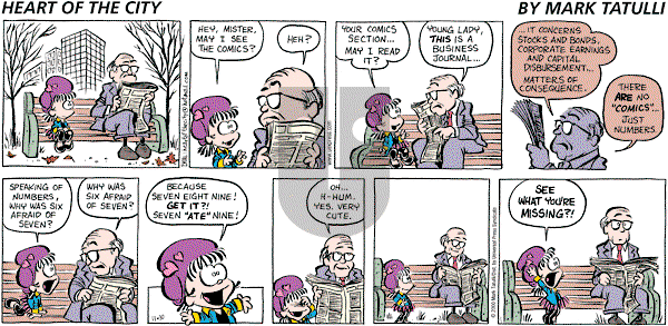 Heart of the City on Sunday November 30, 2008 Comic Strip