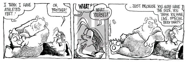 The Grizzwells on Wednesday October 21, 1998 Comic Strip