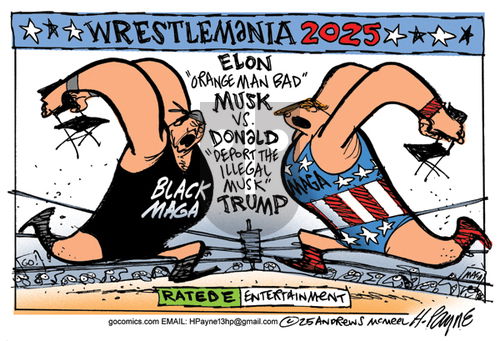 Henry Payne on Monday June 9, 2025 Comic Strip