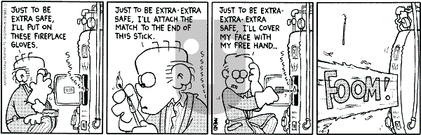 FoxTrot on Thursday October 3, 1996 Comic Strip