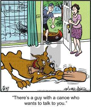 Marmaduke on Friday August 3, 2012 Comic Strip