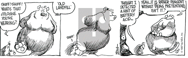 The Grizzwells on Saturday January 3, 1998 Comic Strip
