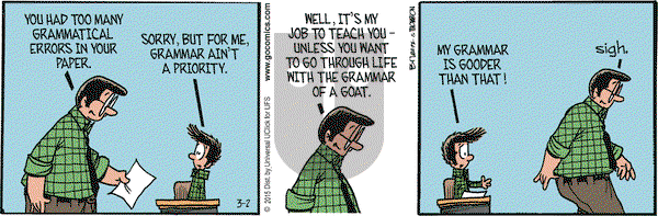 Grand Avenue on Monday March 2, 2015 Comic Strip