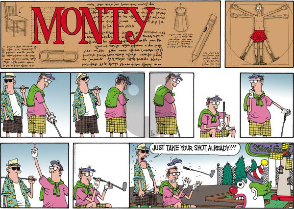 Monty on Sunday June 23, 2013 Comic Strip
