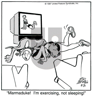 Marmaduke on Tuesday August 26, 1997 Comic Strip