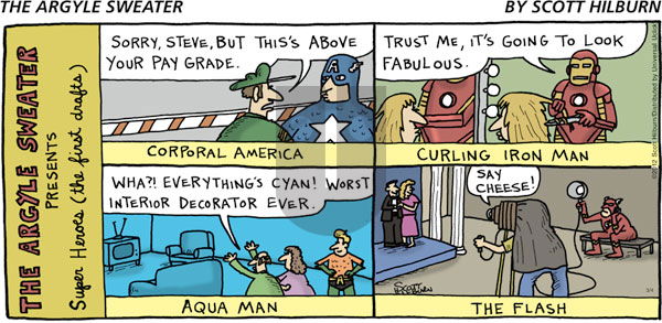 The Argyle Sweater on Sunday March 4, 2012 Comic Strip