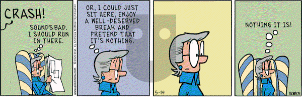 Grand Avenue on Thursday May 14, 2020 Comic Strip