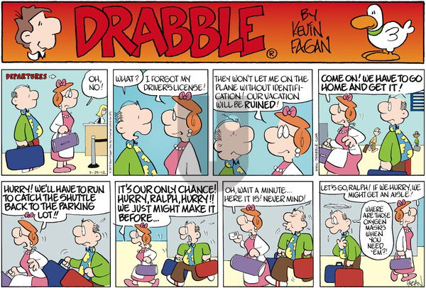 Drabble on Sunday March 25, 2012 Comic Strip