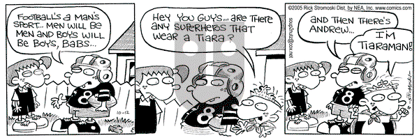 Soup to Nutz - Old on Wednesday October 12, 2005 Comic Strip