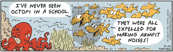 Frank and Ernest on Wednesday March 14, 2007 Comic Strip