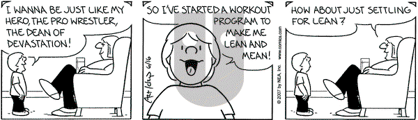 The Born Loser on Saturday June 16, 2007 Comic Strip