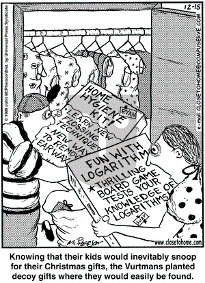 Close to Home on Tuesday February 15, 2000 Comic Strip