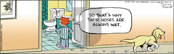 Red and Rover on Tuesday November 4, 2014 Comic Strip