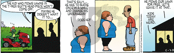 Over the Hedge on Thursday May 20, 2021 Comic Strip