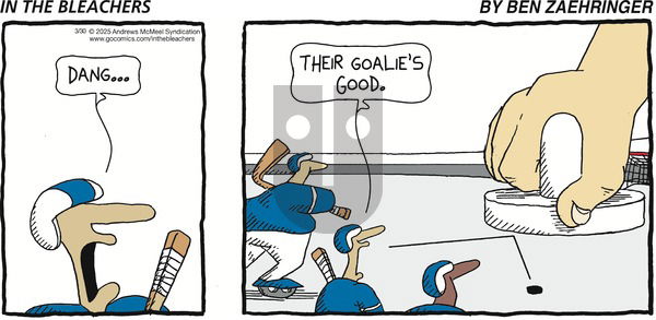 In the Bleachers on Sunday March 30, 2025 Comic Strip