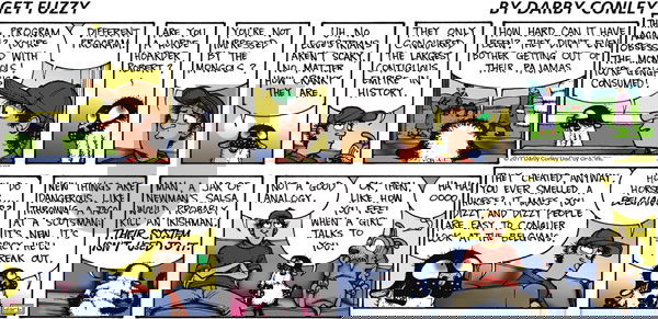 Get Fuzzy on Sunday March 27, 2011 Comic Strip