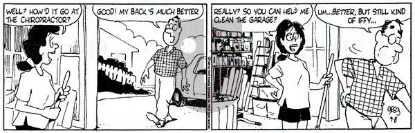 Luann on Friday September 8, 1995 Comic Strip