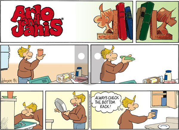 Arlo and Janis on Sunday March 1, 2020 Comic Strip