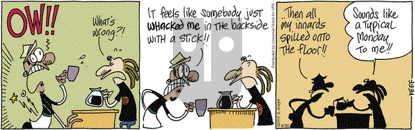 The Knight Life on Monday April 30, 2012 Comic Strip