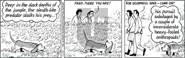 Fred Basset on Tuesday November 7, 2006 Comic Strip