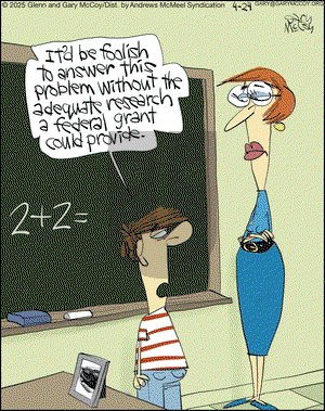 The Flying McCoys on Thursday April 24, 2025 Comic Strip