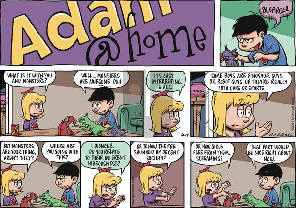 Adam@Home on Sunday October 19, 2014 Comic Strip