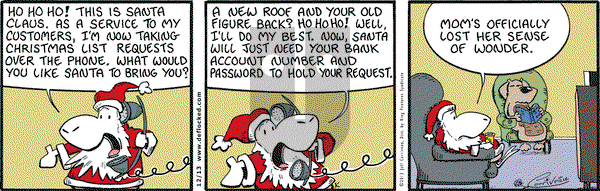 DeFlocked on Friday December 13, 2013 Comic Strip