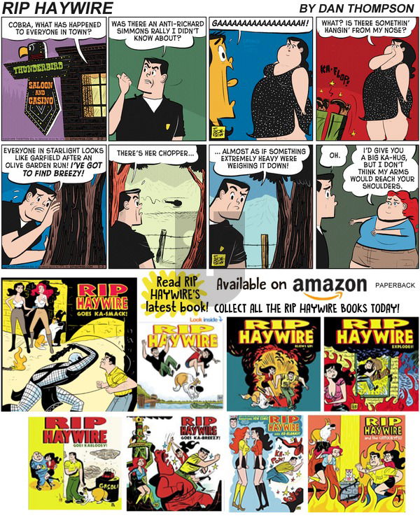 Rip Haywire on Sunday March 17, 2019 Comic Strip