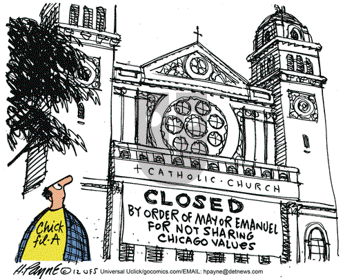 Henry Payne on Saturday August 11, 2012 Comic Strip