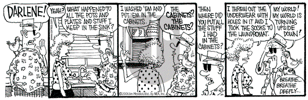 Monty on Friday January 20, 2006 Comic Strip