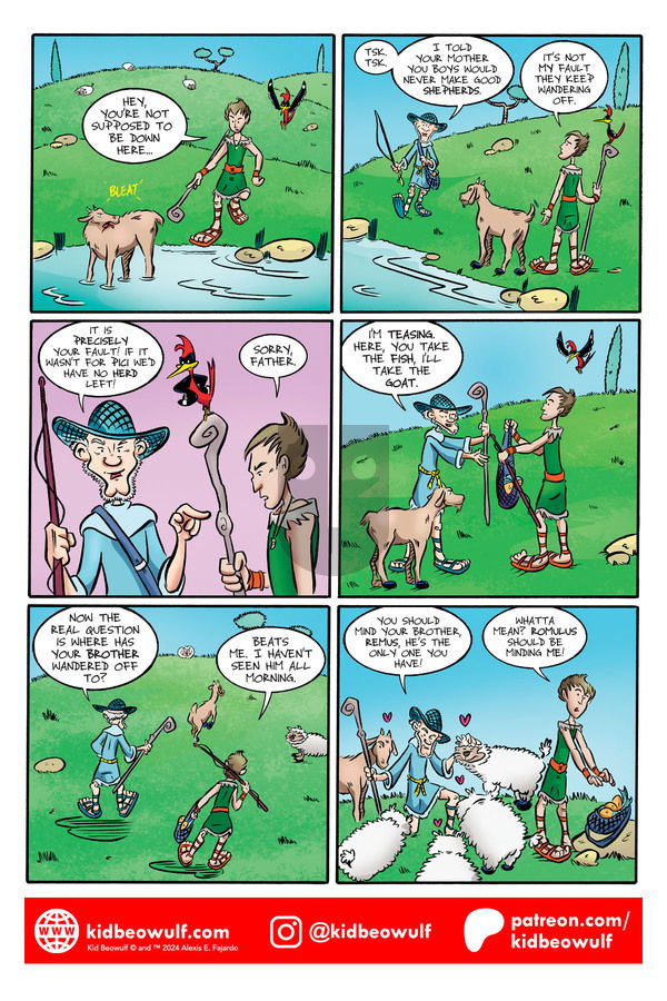 Kid Beowulf on Thursday August 8, 2024 Comic Strip