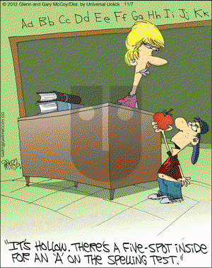 The Flying McCoys on Wednesday November 7, 2012 Comic Strip