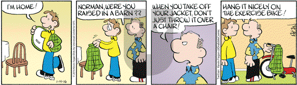 Drabble on Thursday January 14, 2016 Comic Strip