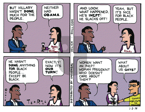 Ted Rall - Thursday January 2, 2014 Comic Strip